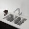 Blanco Quatrus 32 in. Undermount Double Basin Stainless Steel Kitchen Sink 443053 - alternate 2